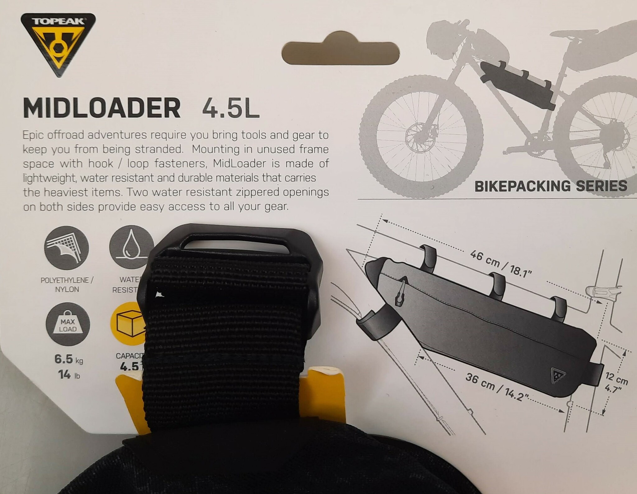 topeak midloader 4,5l – Velostore