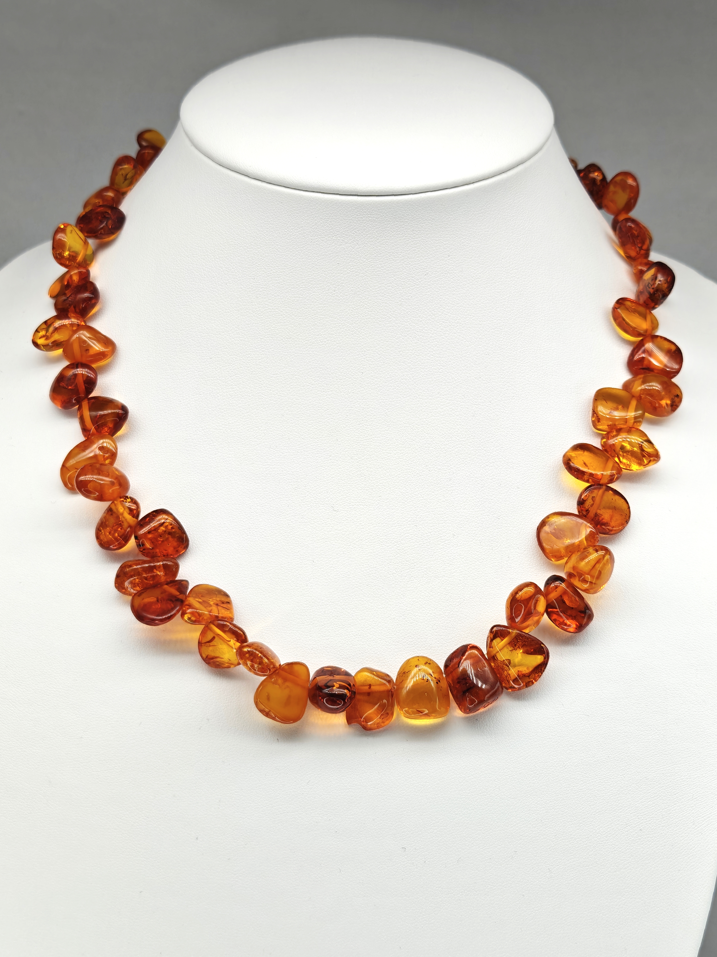 Amber necklace 57 cm – Jalokivitukku.com