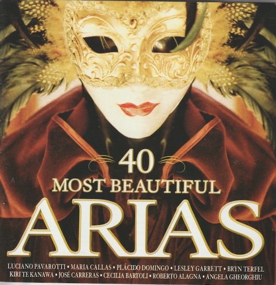V/A: 40 Most Beautiful Arias 2CD (Käyt) – Äänilevykauppa älppäri.fi