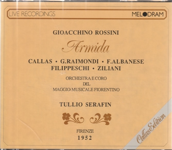 Rossini / Callas / Albanese / Serafin: Armida 2CD (Käyt ...