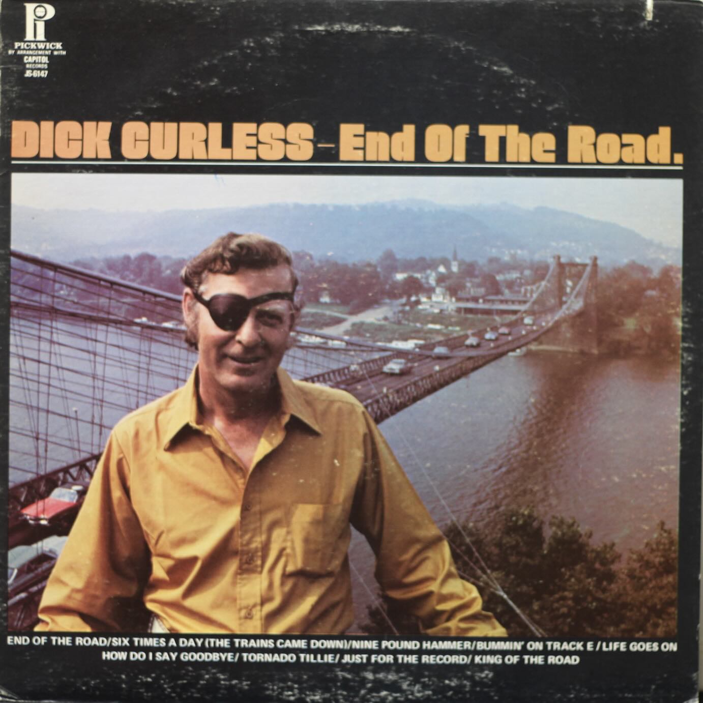 Dick Curless: End Of The Road LP (Käyt) – Äänilevykauppa älppäri.fi