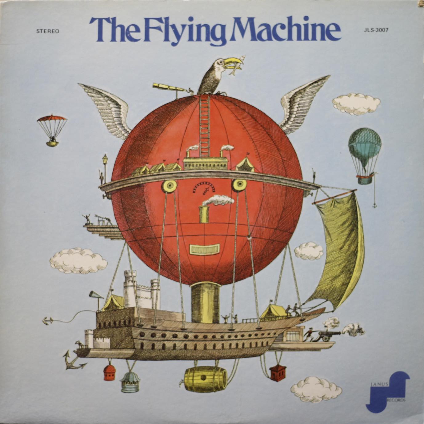 Flying Machine: The Flying Machine LP (Käyt) – Äänilevykauppa älppäri.fi