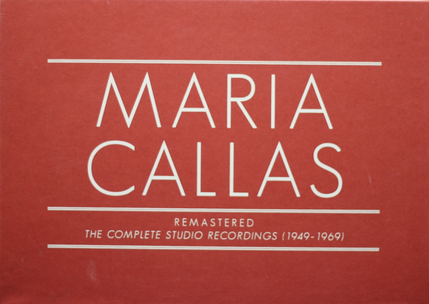 Maria Callas: The Complete Studio Recordings(1949-1969) 69xCD Box