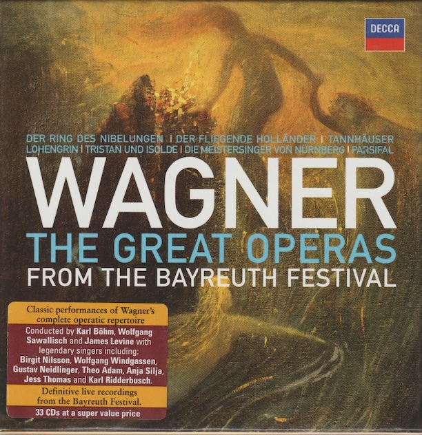 Wagner: The Great Operas From The Bayreuth Festival 33CD Box (Käyt