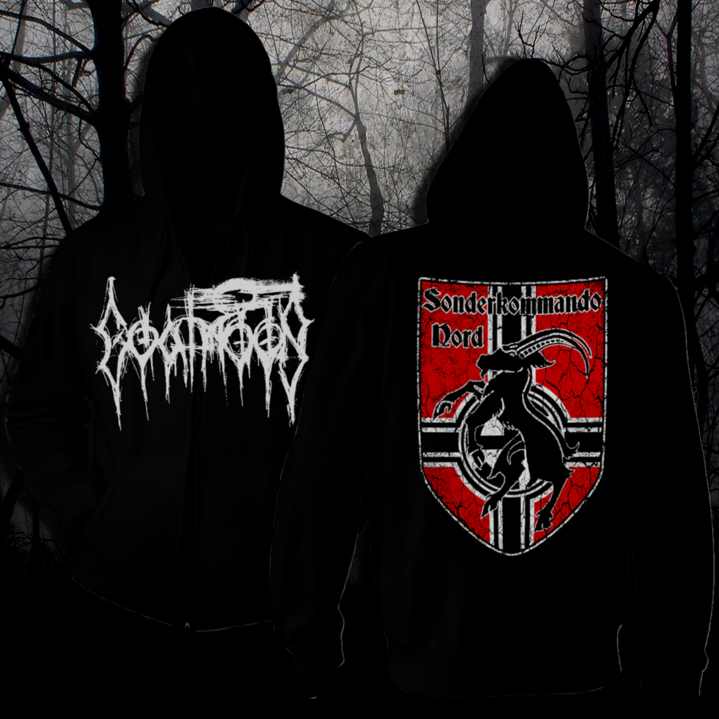 Goatmoon hoodie! – Horror-Shop verkkokauppa