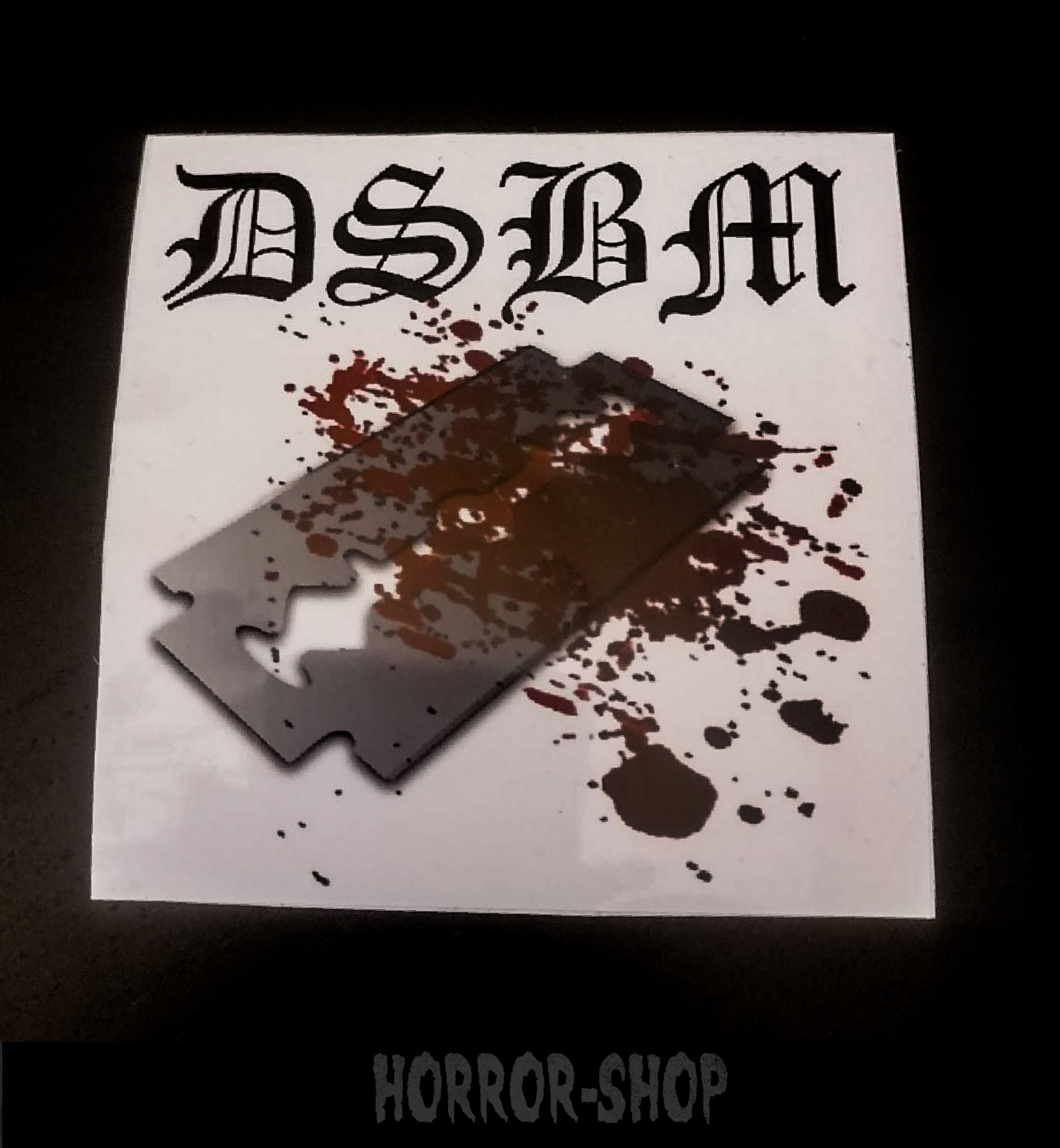 DSBM Vinyl sticker – Horror-Shop verkkokauppa