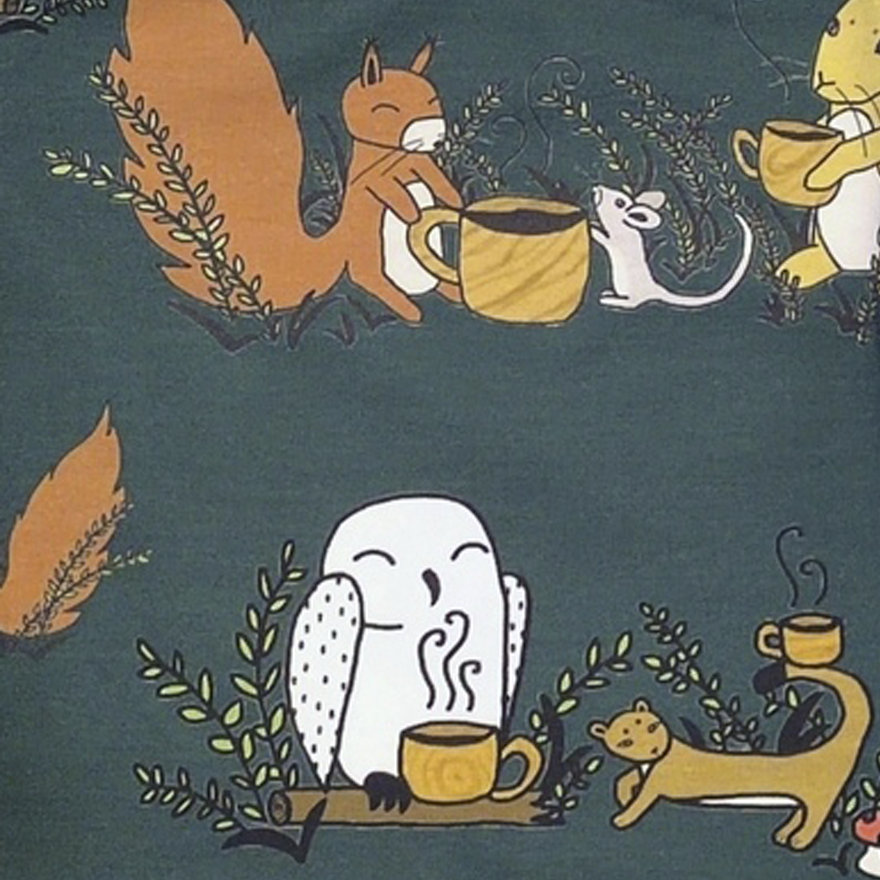 METSÄVÄEN TEEHETKI -kuosin kaikki tuotteet