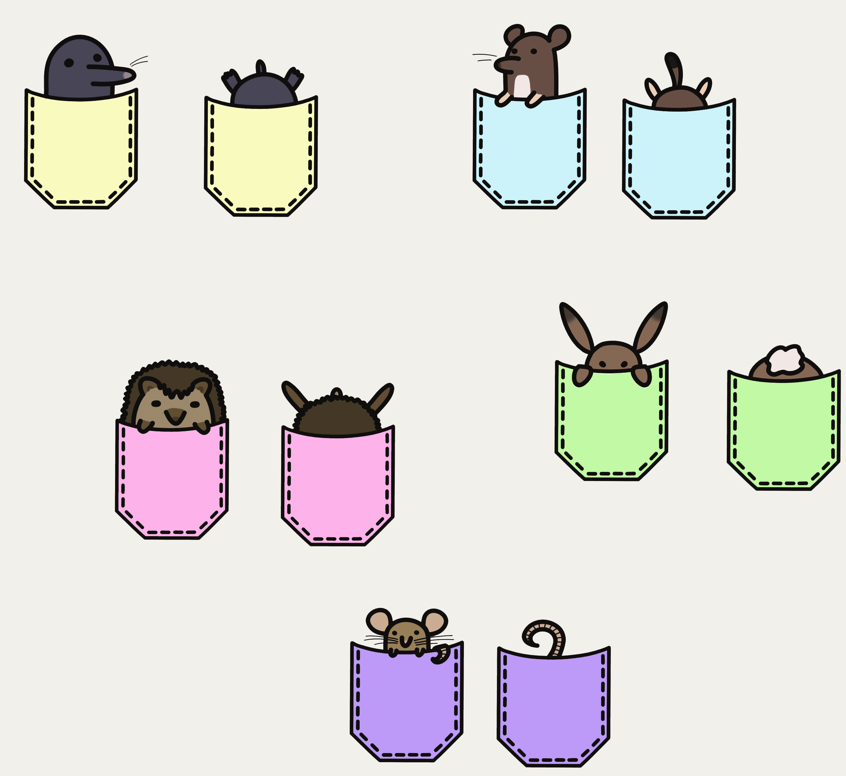 TASKUKAMUT -kuosin kaikki tuotteet