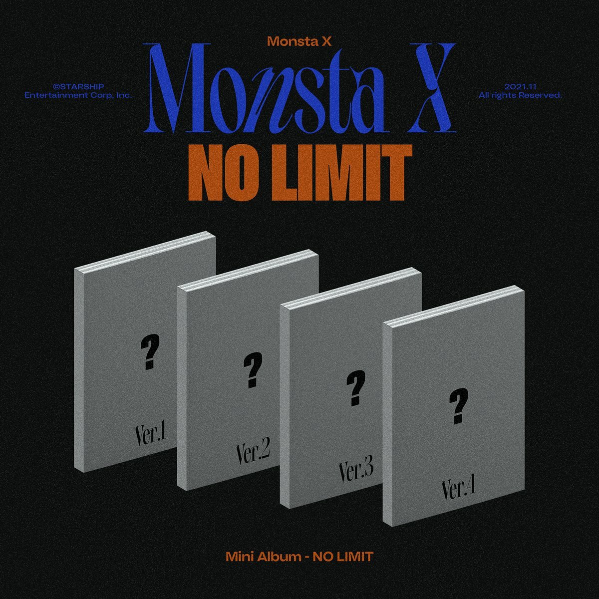 MONSTA X - NO LIMIT (10TH MINI ALBUM) – ONNIGOM