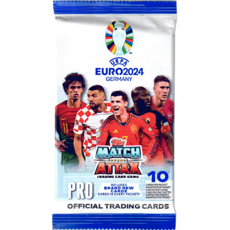 Topps EURO 2024 Match Attax Premium Pack (10 Cards), 5053307067950 main image 0