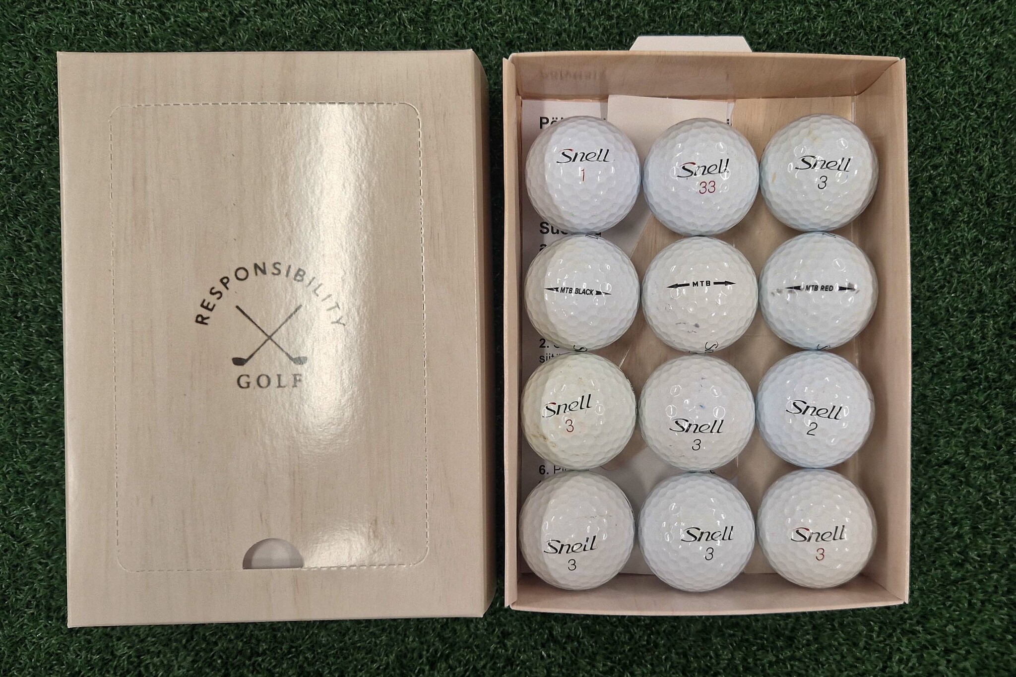 Snell Mtb Black Golf Balls Snell Mtb Black Edulliset Käytetyt Snell MTB  Golfpallot – Järviballs