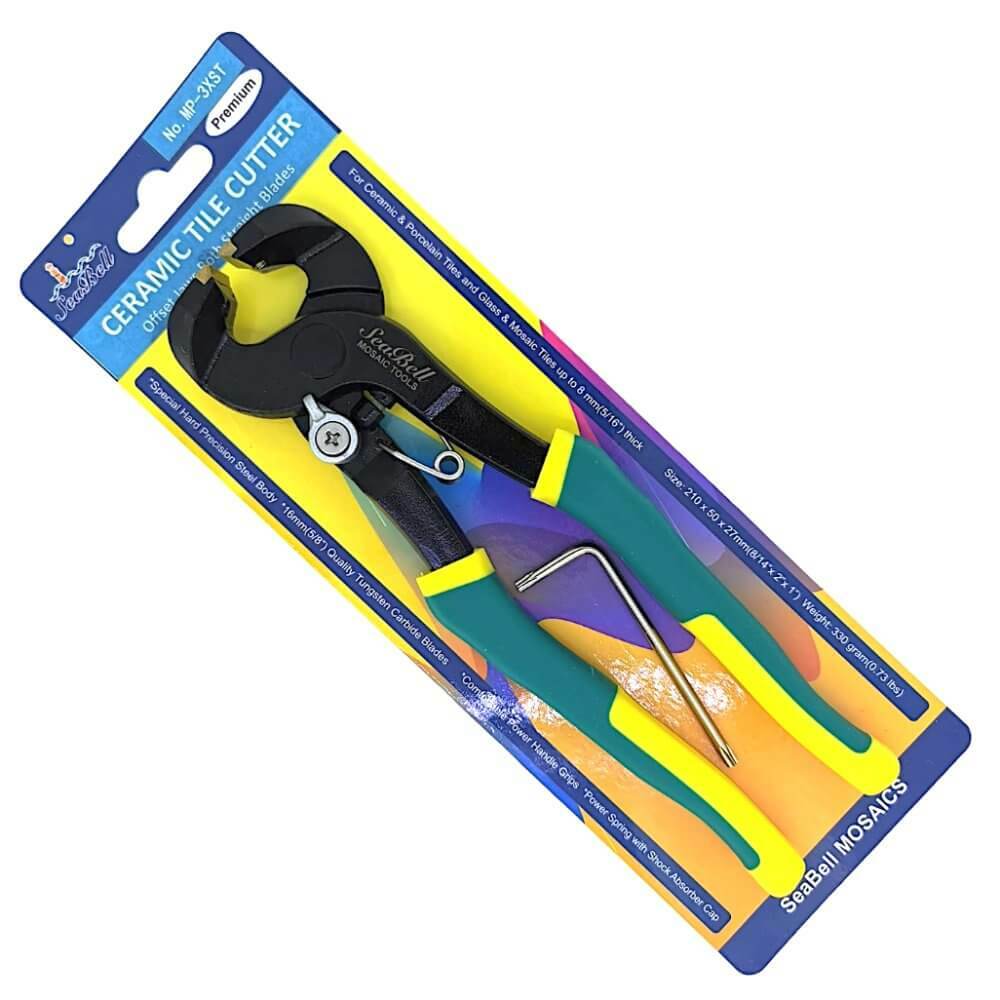 SeaBell Ceramic Tile Cutter, Straight Blades – MosaikShop