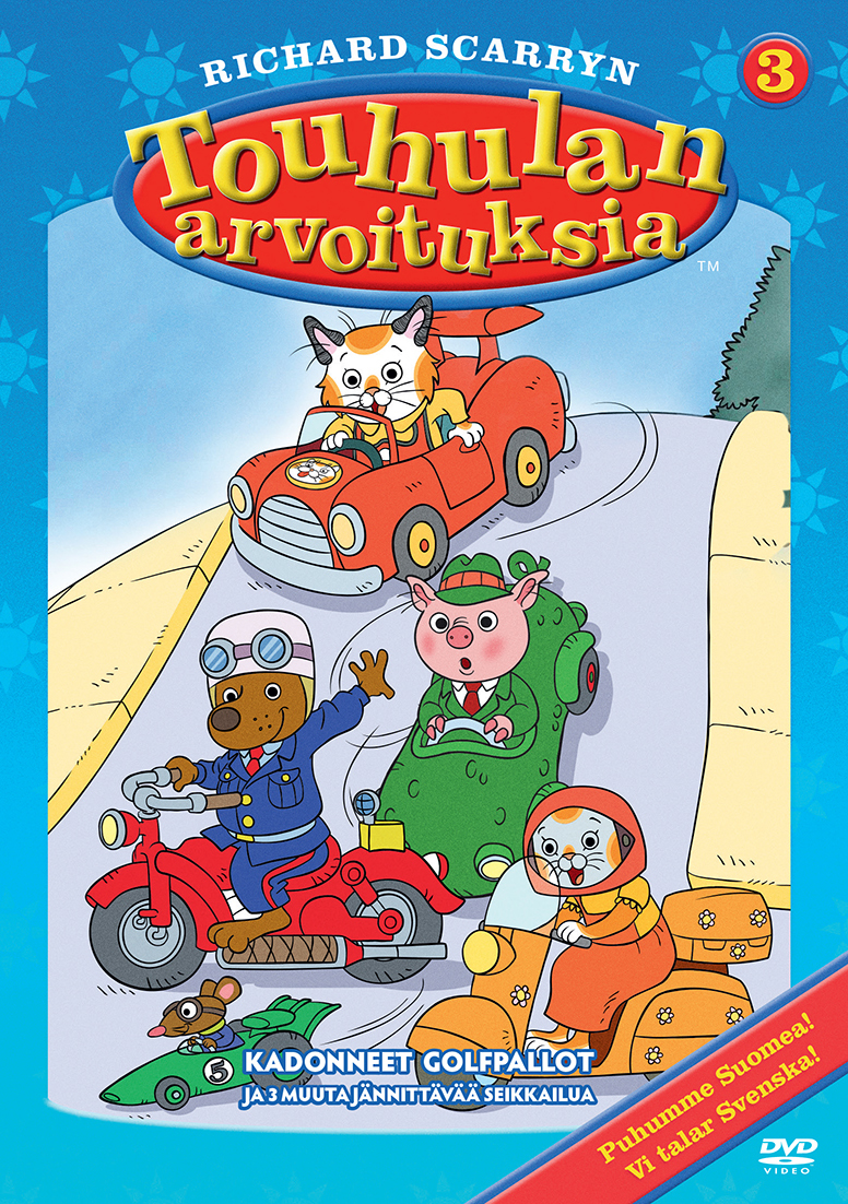 RICHARD SCARRYN TOUHULAN ARVOITUKSIA KAUSI 2 VOL 3 DVD VLMediaShop RICHARD SCARRYN TOUHULAN ARVOITUKSIA KAUSI 2 VOL 3 DVD VLMediaShop