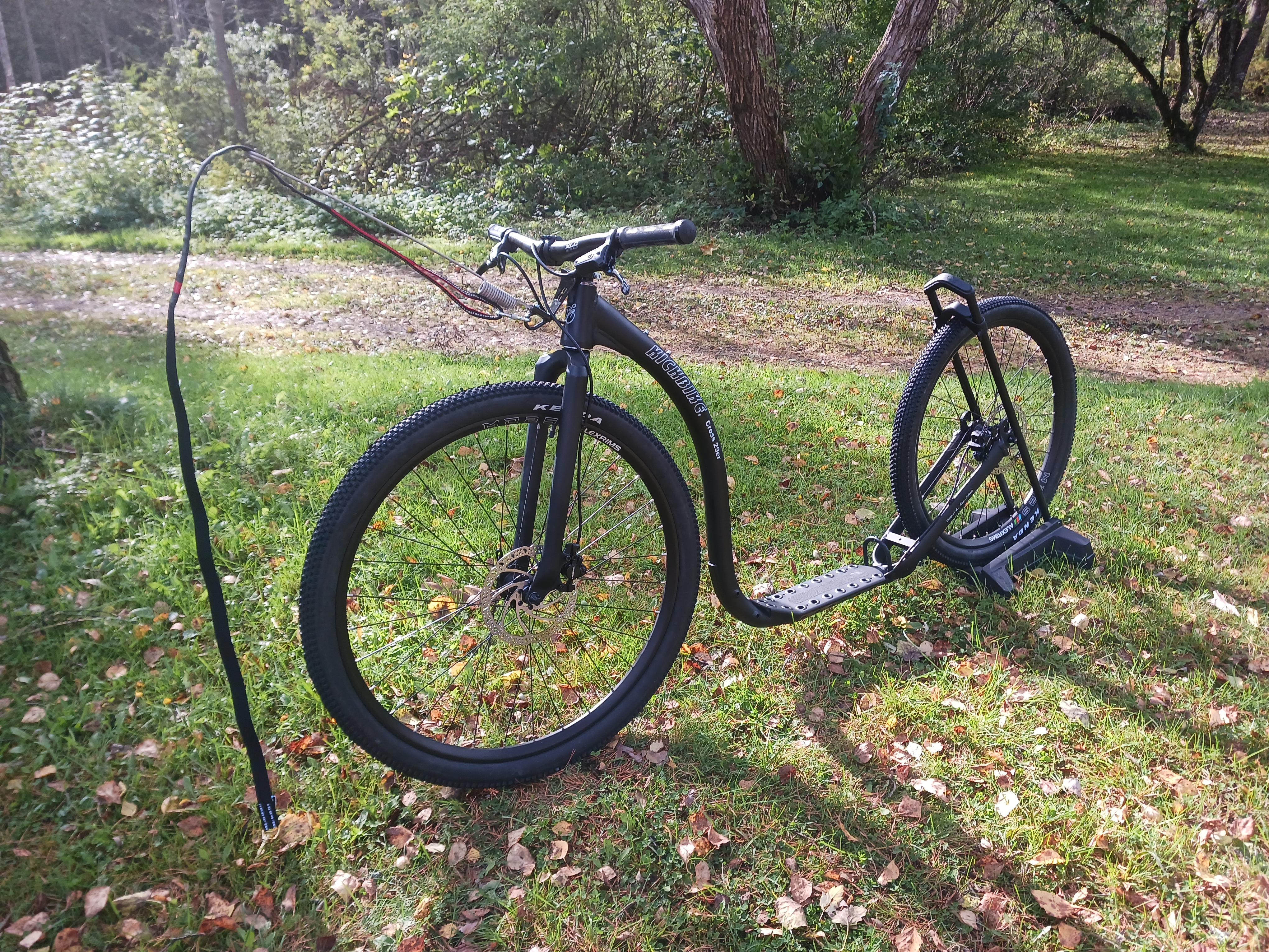 Kickbike Cross 29er, ESITTELYPYÖRÄ – Kainpo